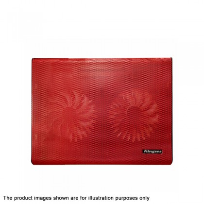 Kingses W300 Laptop Cooling Pad 15-inch Rosered Kingses W300 Laptop Cooling Pad 15-inch Rosered