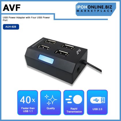USB Power Adapter with Four USB Power Port USB Power Adapter with Four USB Power Port