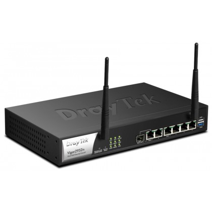Draytek Vigor2952n (New) Dual WAN/ Multi WAN Security Firewall Router Draytek Vigor2952n (New) Dual WAN/ Multi WAN Security Firewall Router