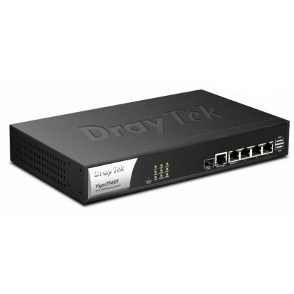 Draytek Vigor 2960F Dual WAN / Multi-WAN Security Firewall Router Draytek Vigor 2960F Dual WAN / Multi-WAN Security Firewall Router