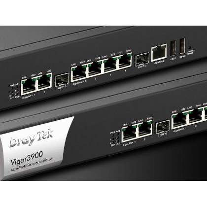 Draytek Vigor 3900 Dual WAN / Multi- WAN Security Firewall Router Draytek Vigor 3900 Dual WAN / Multi- WAN Security Firewall Router
