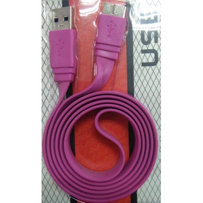 AVF S-Smartphone 3 Micro USB 3.0 5Gbps Super Speed Sync & Charge Cable - Purple AVF S-Smartphone 3 Micro USB 3.0 5Gbps Super Speed Sync & Charge Cable - Purple