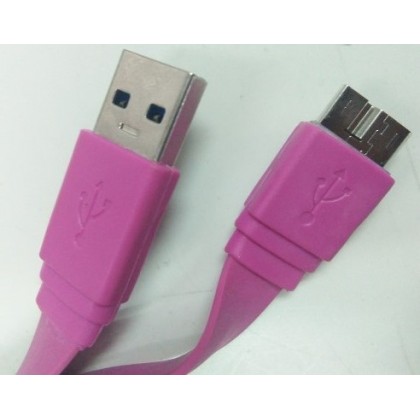 AVF S-Smartphone 3 Micro USB 3.0 5Gbps Super Speed Sync & Charge Cable - Purple AVF S-Smartphone 3 Micro USB 3.0 5Gbps Super Speed Sync & Charge Cable - Purple