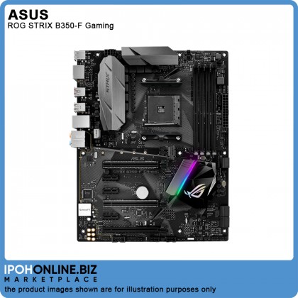 Asus ROG STRIX B350-F Gaming AMD RYZEN AM4 DDR4 HDMI M.2 USB 3.1 ATX B350 Gaming First Technology Motherboard