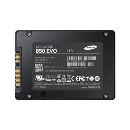 Samsung MZ-75E1T0BW V-Nand SSD 850 EVO 1TB Solid State Drive