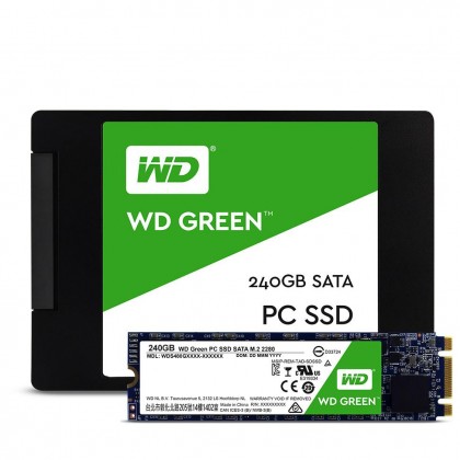 WD GREEN PC Solid State Drive 240GB SATA 2.5" SSD