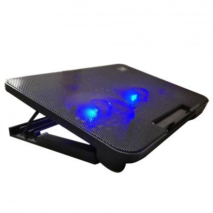 Kingses KTL-A2 Laptop Cooling Pad for 9"-17" Notebook Black / Blue Kingses KTL-A2 Laptop Cooling Pad for 9"-17" Notebook Black / Blue