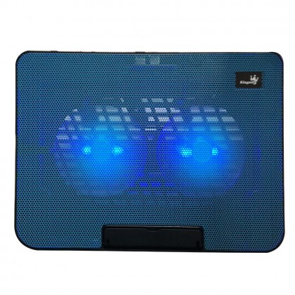 Kingses KTL-A2 Laptop Cooling Pad for 9"-17" Notebook Black / Blue Kingses KTL-A2 Laptop Cooling Pad for 9"-17" Notebook Black / Blue