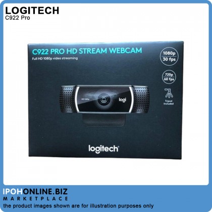 Logitech C922 Pro Stream 1080p Webcam Logitech C922 Pro Stream 1080p Webcam