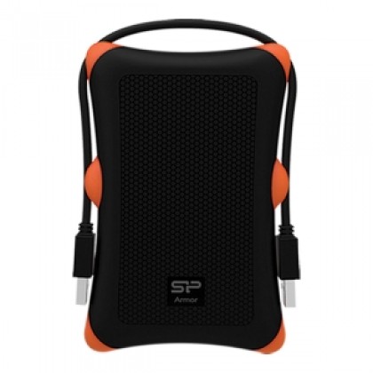 Silicon Power Armor A30 1TB USB 3.0 Portable Hard Drive with Shock Proof Technology Free Type C Cable Silicon Power Armor A30 1TB USB 3.0 Portable Hard Drive with Shock Proof Technology Free Type C Cable