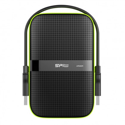 Silicon Power Armor A60 Shockproof & Water-resistant 1TB USB 3.0 Portable Hard Drive Silicon Power Armor A60 Shockproof & Water-resistant 1TB USB 3.0 Portable Hard Drive