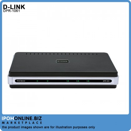 D-Link DPR-1061 Multi Function Print Server - Parallel & USB port D-Link DPR-1061 Multi Function Print Server - Parallel & USB port