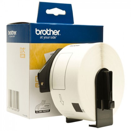 Brother DK-11208 Genuine White Large Address Label Roll 38mm x 90mm - 400 Labels Per Roll