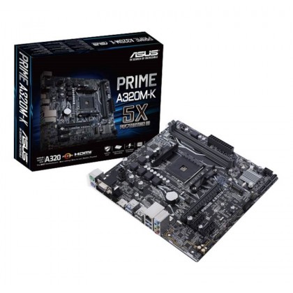 Asus Prime A320M-K AMD A320 AM4 Micro ATX Motherboard + AMD Ryzen 3 1200 4 Core 3.1 GHz (3.4 GHz Turbo) Desktop Processor + Mystery Gift Asus Prime A320M-K AMD A320 AM4 Micro ATX Motherboard + AMD Ryzen 3 1200 4 Core 3.1 GHz (3.4 GHz Turbo) Desktop Processor + Mystery Gift
