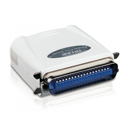 TP-Link TL-PS110P Single Parallel Port Fast Ethernet Print Server - Internet Printing Protocol IPP SMB