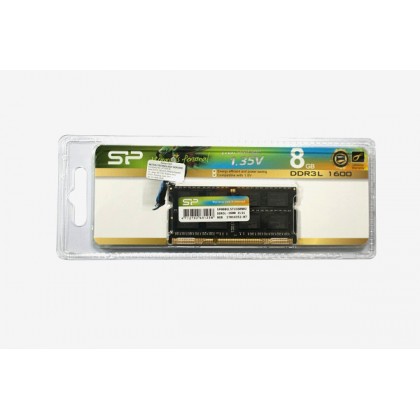 Silicon Power 8GB DDR3L 1600 Low Voltage SODIMM Notebook RAM SP008GLSTU160N02 Silicon Power 8GB DDR3L 1600 Low Voltage SODIMM Notebook RAM SP008GLSTU160N02