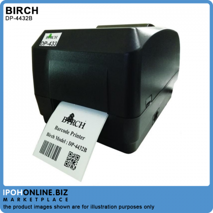 Birch DP-4432B Thermal Desktop Barcode Printer Birch DP-4432B Thermal Desktop Barcode Printer