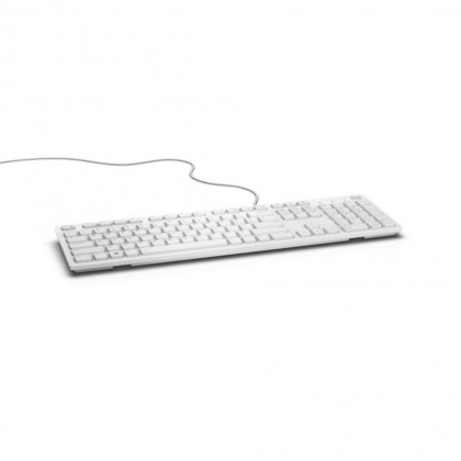 DELL KB216 Multimedia USB Chiclet Keyboard - White