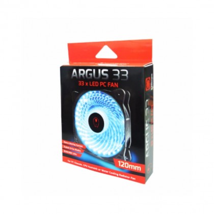 AVF Gaming Freak 33 x LED PC Fan (ARGUS33) - Blue AVF Gaming Freak 33 x LED PC Fan (ARGUS33) - Blue