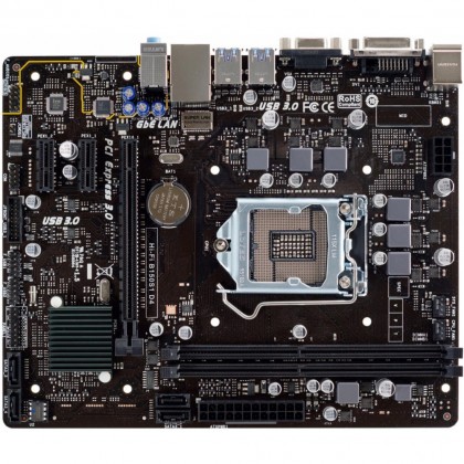 BIOSTAR HI-FI B150S1 D4 Intel B150 LGA 1151 DDR4 VGA DVI-D USB 3.0 Micro ATX Motherboard + Intel Pentium G4560 3.5 GHz Dual-Core LGA 1151 Kaby Lake Desktop Processor + FREE Mystery Gift BIOSTAR HI-FI B150S1 D4 Intel B150 LGA 1151 DDR4 VGA DVI-D USB 3.0 Micro ATX Motherboard + Intel Pentium G4560 3.5 GHz Dual-Core LGA 1151 Kaby Lake Desktop Processor + FREE Mystery Gift