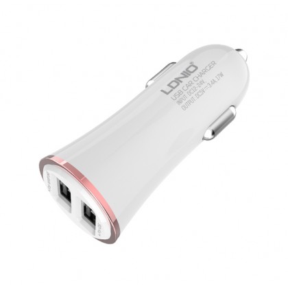 LDNIO DL-C28 3.4A 2 ports USB Car Charger with Andriod Cable for Smartphone & Tablet LDNIO DL-C28 3.4A 2 ports USB Car Charger with Andriod Cable for Smartphone & Tablet