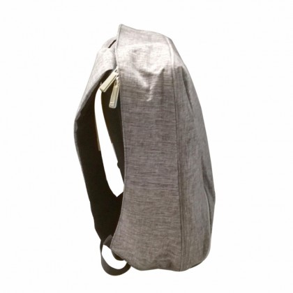 Premium Laptop Anti-thief Backpack With External Charging USB Port - Grey + AVF Cobbiestone Portable Power Bank with 10400 mAH - White PowerBank Premium Laptop Anti-thief Backpack With External Charging USB Port - Grey + AVF Cobbiestone Portable Power Bank with 10400 mAH - White PowerBank