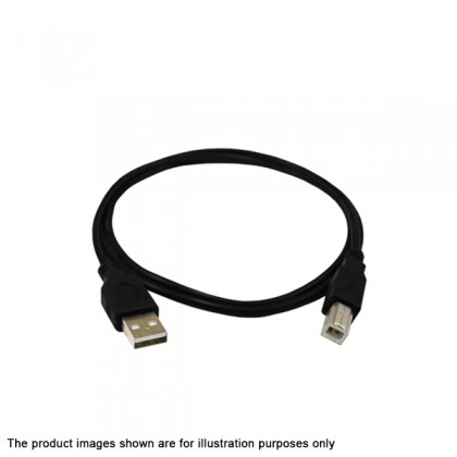 1.5m Black USB 2.0 Printer Cable 1.5m Black USB 2.0 Printer Cable
