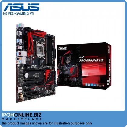ASUS E3 PRO GAMING V5 LGA 1151 Intel Xeon C232 SATA 6Gb/s USB 3.1 USB 3.0 DDR4 ATX Motherboard ASUS E3 PRO GAMING V5 LGA 1151 Intel Xeon C232 SATA 6Gb/s USB 3.1 USB 3.0 DDR4 ATX Motherboard