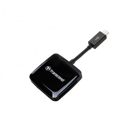 Transcend RDP9 USB On the Go Smart Reader for Android Smartphone and Tablet