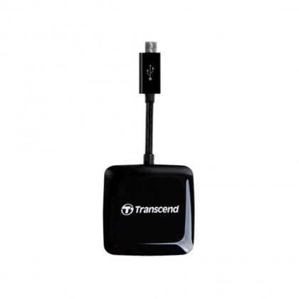 Transcend RDP9 USB On the Go Smart Reader for Android Smartphone and Tablet