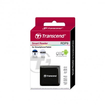 Transcend RDP9 USB On the Go Smart Reader for Android Smartphone and Tablet