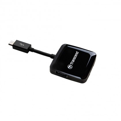 Transcend RDP9 USB On the Go Smart Reader for Android Smartphone and Tablet