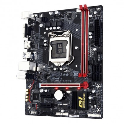 GIGABYTE H110M G1 Gaming 3 Intel H110 LGA 1151 DDR4 HDMI VGA USB3 Skylake KabyLake MicroATX Motherboard - F20 BIOS GIGABYTE H110M G1 Gaming 3 Intel H110 LGA 1151 DDR4 HDMI VGA USB3 Skylake KabyLake MicroATX Motherboard - F20 BIOS