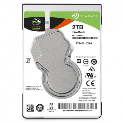 Seagate FireCuda 2TB SATA 6.0Gb/s 8GB SSD 128MB Cache 2.5-Inch 7mm Laptop Gaming SSHD PC/MAC/PS4 ST2000LX001 Seagate FireCuda 2TB SATA 6.0Gb/s 8GB SSD 128MB Cache 2.5-Inch 7mm Laptop Gaming SSHD PC/MAC/PS4 ST2000LX001