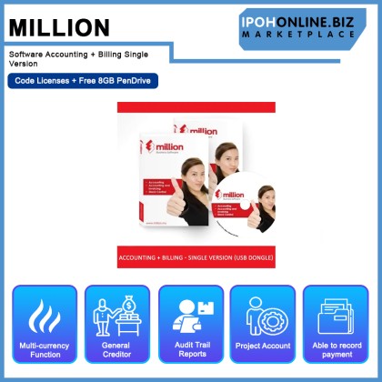Million Software Accounting + Billing Single Version Code Licenses ...