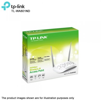 TP-LINK TL-WA801ND 300Mbps Wireless N Access Point, Support WDS ( 2 Antenna ) TP-LINK TL-WA801ND 300Mbps Wireless N Access Point, Support WDS ( 2 Antenna )