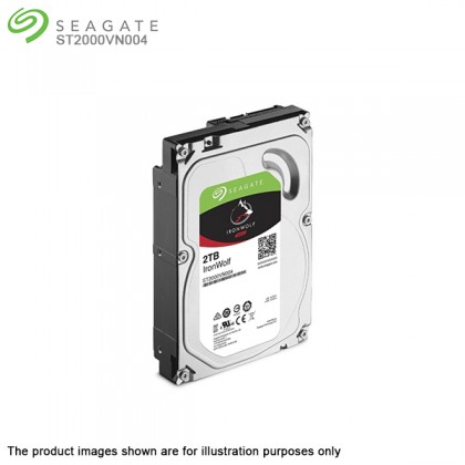 Seagate IronWolf 2TB NAS Hard Drive 5900RPM 64MB SATA 3.5 Inch Internal ST2000VN004 Seagate IronWolf 2TB NAS Hard Drive 5900RPM 64MB SATA 3.5 Inch Internal ST2000VN004