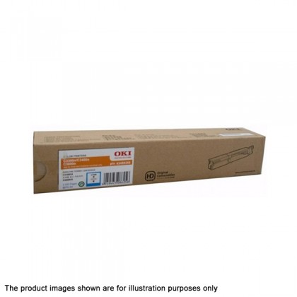 Genuine!!! Oki Original C3300/3400/3600 Cyan Toner (p/n 43459455)