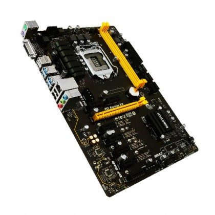 Biostar TB250-BTC+ Core i7 / i5 / i3 LGA 1151 Intel B250 DDR4 7+1 GPU AMD Nvidia Crypto Mining Bitcoin Ethereum Motherboard Biostar TB250-BTC+ Core i7 / i5 / i3 LGA 1151 Intel B250 DDR4 7+1 GPU AMD Nvidia Crypto Mining Bitcoin Ethereum Motherboard