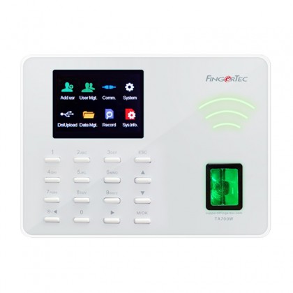 FingerTec TA700W WiFi Fingerprint Time & Attendance System FingerTec TA700W WiFi Fingerprint Time & Attendance System