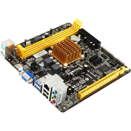 Biostar A68N-2100 AMD E1-2100 Dual-Core APU VGA HDMI DDR3 Mini ITX Motherboard Biostar A68N-2100 AMD E1-2100 Dual-Core APU VGA HDMI DDR3 Mini ITX Motherboard