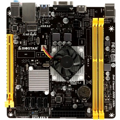 Biostar A68N-5545 AMD A8-5545 Quad Core APU VGA HDMI DDR3 Mini ITX BASIC Gaming Motherboard