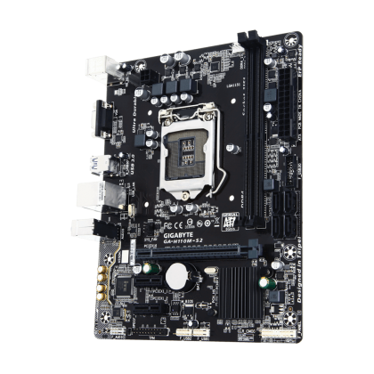 Gigabyte GA-H110M-S2 7th 6th Gen 1151 DDR4 VGA Micro ATX Intel Motherboard Gigabyte GA-H110M-S2 7th 6th Gen 1151 DDR4 VGA Micro ATX Intel Motherboard
