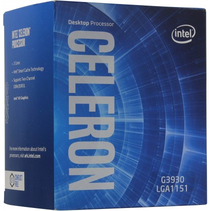 Intel Celeron G3930 Kaby Lake Dual-Core 2.9 GHz LGA 1151 Desktop Processor Intel Celeron G3930 Kaby Lake Dual-Core 2.9 GHz LGA 1151 Desktop Processor