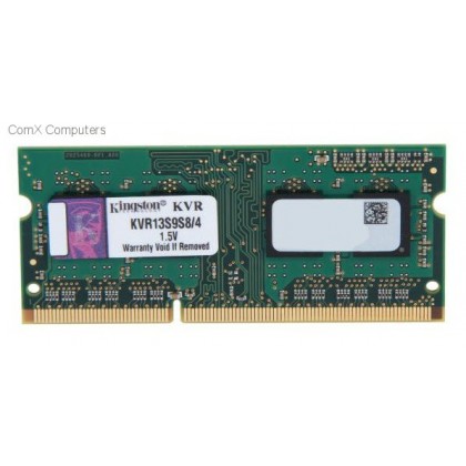 Kingston 4GB 1333Mhz DDR3 1333 204 PIN SODIMM NOTEBOOK Value RAM KVR13S9S8/4