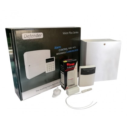 Defender 8 Zones Intruder Alarm with Smart Security Alarm Package Defender 8 Zones Intruder Alarm with Smart Security Alarm Package