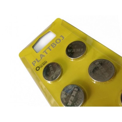 IKEA CR 2032 3V Plattboj 8 pcs Lithium Battery IKEA CR 2032 3V Plattboj 8 pcs Lithium Battery