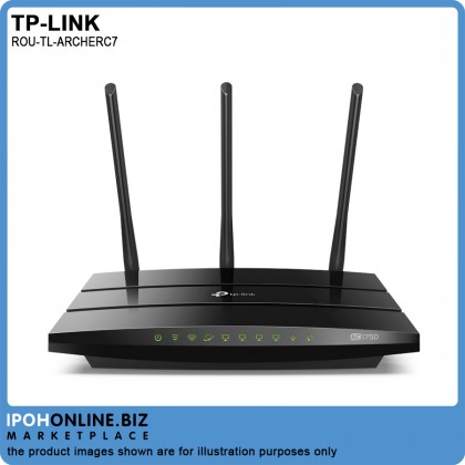 TP-LINK Archer C7 AC1750 Wireless Dual Band Gigabit Router TP-LINK Archer C7 AC1750 Wireless Dual Band Gigabit Router