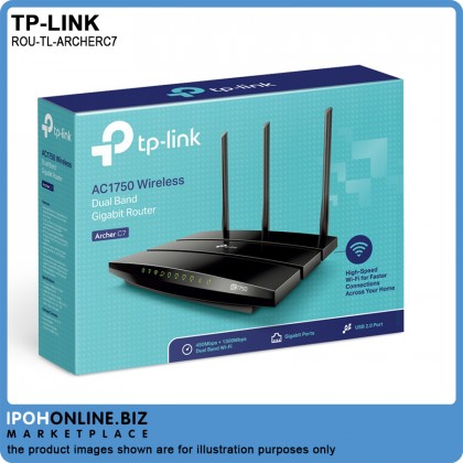 TP-LINK Archer C7 AC1750 Wireless Dual Band Gigabit Router TP-LINK Archer C7 AC1750 Wireless Dual Band Gigabit Router