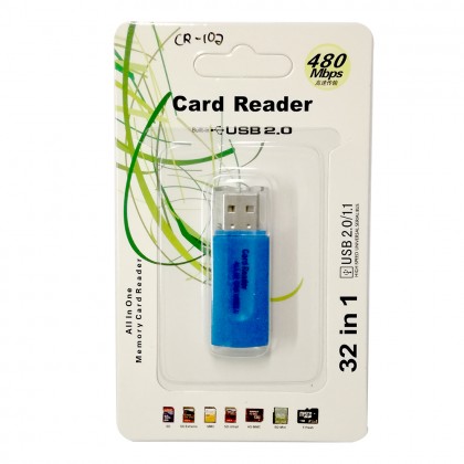 All In One USB 2.0 Memory Card Reader All In One USB 2.0 Memory Card Reader